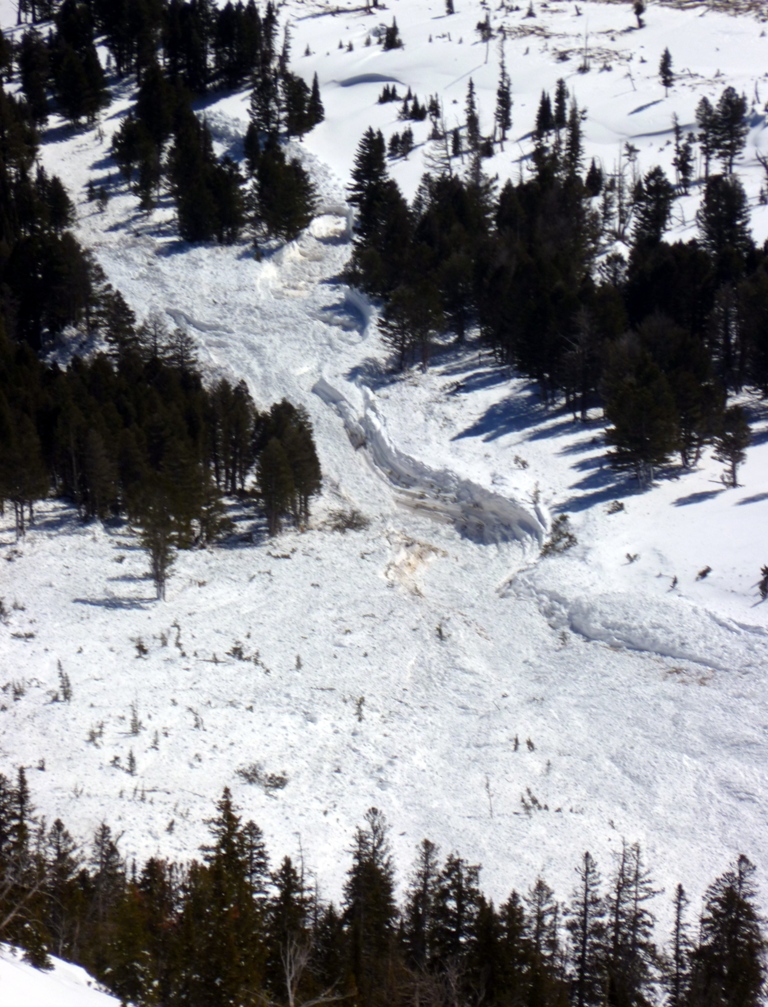 Argentina Avalanche Debris Argentina Avalanche Debris