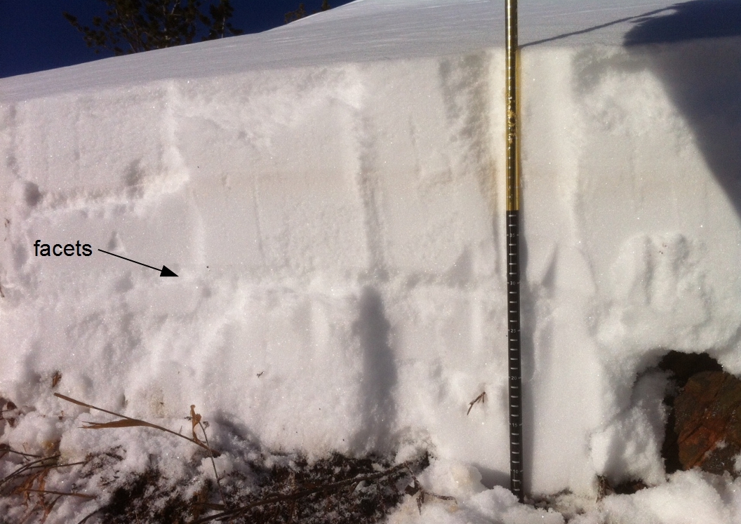 Snowpack near Big Sky Snowpack near Big Sky