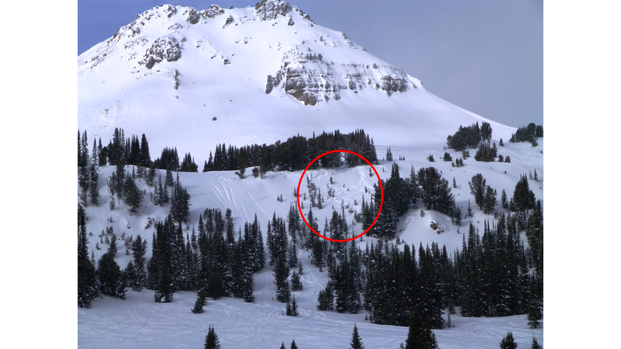 Miller Creek Small Avalanche Miller Creek Small Avalanche